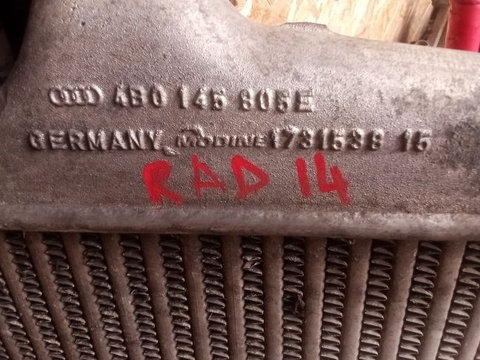 RAD14 Radiator intercooler Audi 4BE