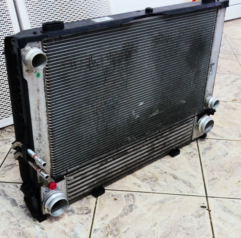 RADIATOARE CU SUPORT APA ANTIGEL AC CLIMA SERVO INTERCOOLER BMW E60 E61 2004 2005 2006 2007 2008 2009 2010