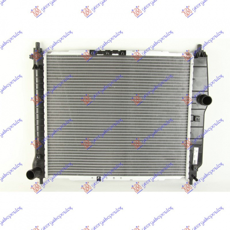 RADIATOR 1.2-1.4 8V PETROL MANUAL (480x410) - DAEWOO - CHEVROLET DAEWOO - CHEVROLET KALOS SDN-L/B 02-05, DAEWOO - CHEVROLET, DAEWOO KALOS-AVEO (T200) SDN-L/B 03-05, 049506300