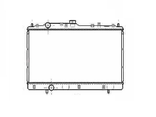 Radiator 1,3-1,5-1,6-1,4CC MITSUBISHI COLT CJ1 96-98 cod MR187961