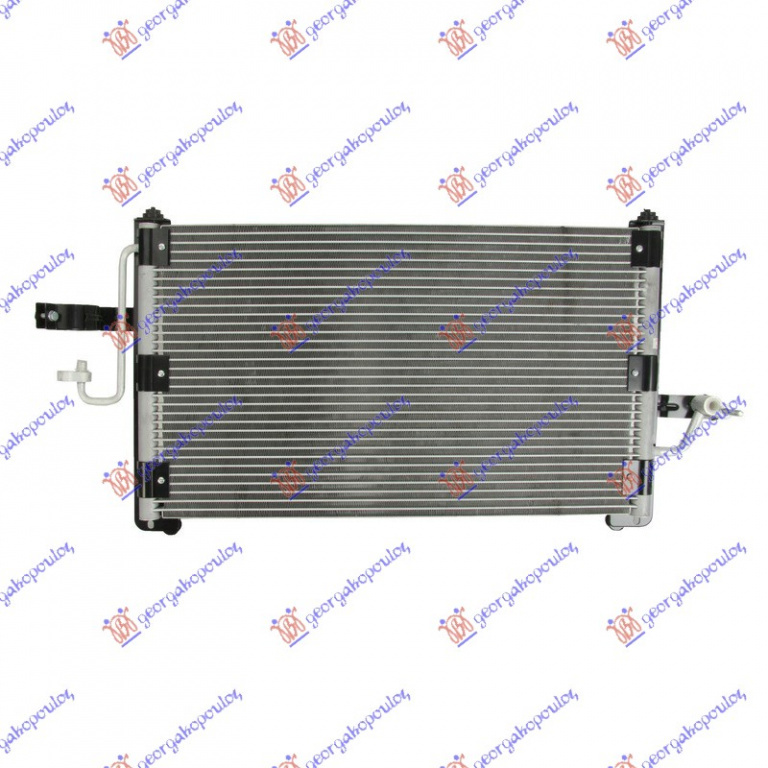 RADIATOR 1.6-2.0cc (65,4x38) - DAEWOO NUBIRA 97-99, DAEWOO - CHEVROLET, DAEWOO NUBIRA 97-99, 021006400