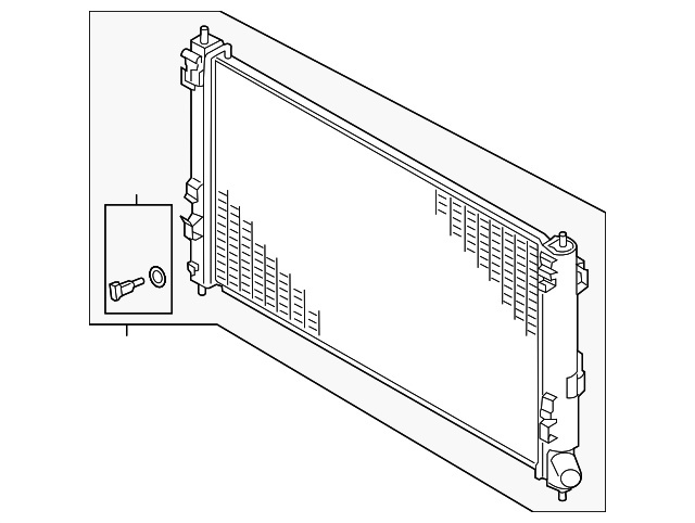 RADIATOR 2.0 benzina (700x400x16) MITSUBISHI OUTLANDER 13-