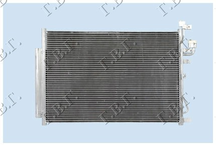 RADIATOR Ac/ 2,4-3,2 ΒNZ.-2,2CDTI(64X45,5) - CHEVROLET CAPTIVA 07-12, DAEWOO - CHEVROLET, CHEVROLET CAPTIVA 07-12, 051706400