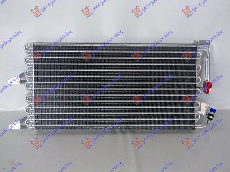 RADIATOR AC 97-1.1-1.2I8V (52X28X3,4) , FIAT, FIAT PUNTO 95-99, 037906410
