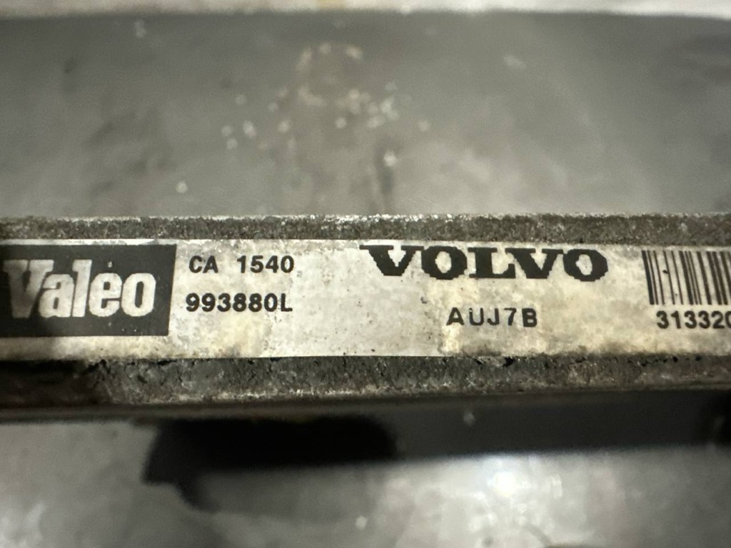 Radiator AC 993880L Volvo V60 I (155, 15