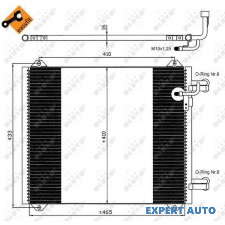 Radiator ac Volkswagen AUDI A2 (8Z0) 2000-2005 #3 35362