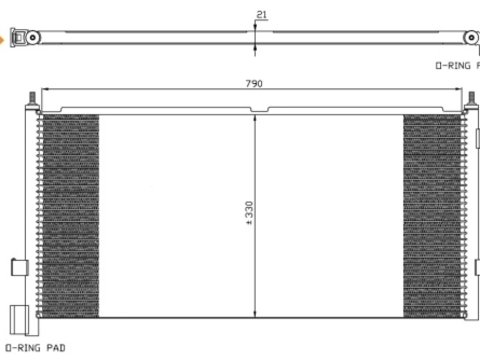 Radiator ac VOLVO FH12 - PRODUS NOU