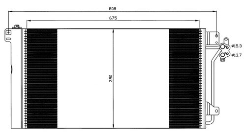 RADIATOR AC VW T5 dupa an fab 2003 - pro