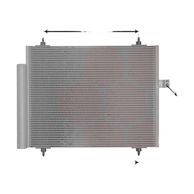 Radiator aer conditionat ALFA ROMEO GIULIA 2015-> pentru 2.9, perioada 2019 2020 2021 2022 2023 2024 PIESA NOUA grosime mm 16, dimensiuni 639 x 473 x 16 mm, latime mm 473, lungime fagure mm 639