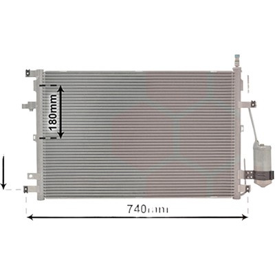 Radiator aer conditionat BMW 3 E90 2004->2011, 