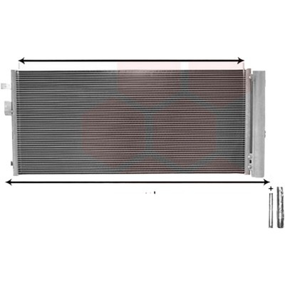 Radiator aer conditionat DAEWOO KALOS 2002-> pentru 1.2, perioada 2003 2004 2005 2006 2007 2008 PIESA NOUA pana la an de fabricatie 12/2004, pentru cv. manuala, grosime mm 16, diametru admisie mm 15, diametru evacuare mm 9, latime mm 421, lungime fag