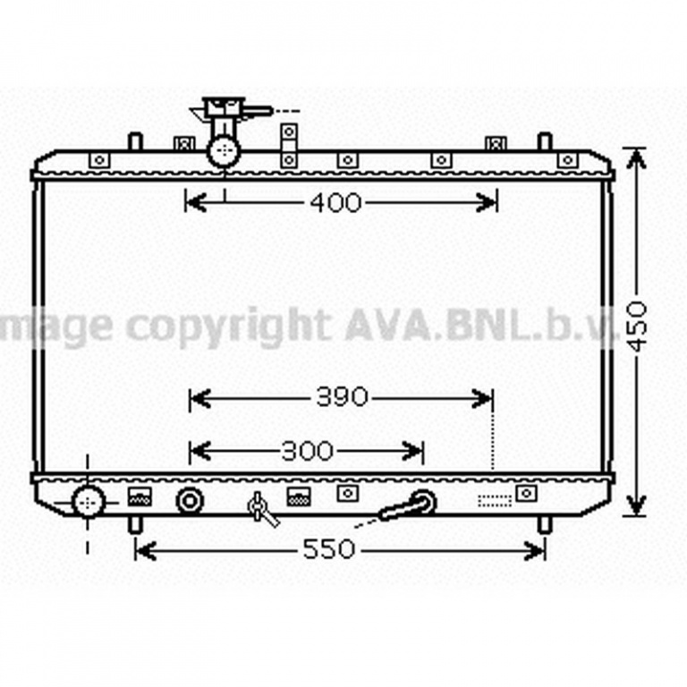 RADIATOR AER CONDITIONAT FIAT SEDICI 2006-> Radiator aer conditionat 1,5i - 1,6i 16V VVTi (71x37,5) CV automata PIESA NOUA ANI 2006 2007 2008 2009 2010 2011 2012 2013 2014