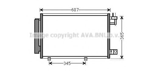 Radiator aer conditionat FORD FIESTA VI (2008 - 20