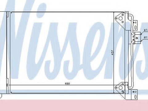 Radiator aer conditionat IVECO Stralis (2002 - 2016) NISSENS 94713