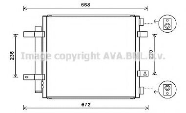 Radiator aer conditionat JAGUAR XJ (N3_, X350, X35