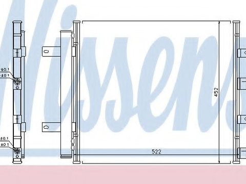 Radiator aer conditionat JAGUAR XK cupe (QQ6_, _J43_) (2006 - 2014) NISSENS 940117