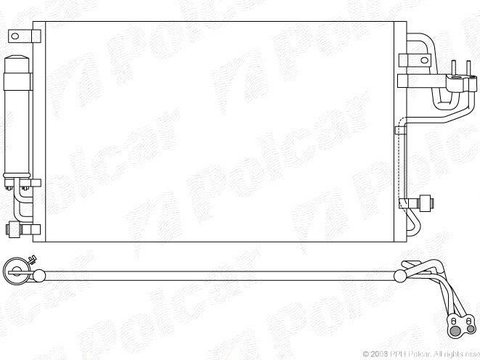 RADIATOR AER CONDITIONAT KIA SPORTAGE