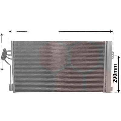 Radiator aer conditionat LEXUS RX 2015-> pentru 450h AWD, 450h, 450hL AWD , perioada 2015 2016 2017 2018 2019 2020 PIESA NOUA grosime mm 22, diametru admisie mm 15, diametru evacuare mm 10, latime mm 312, lungime fagure mm 688,