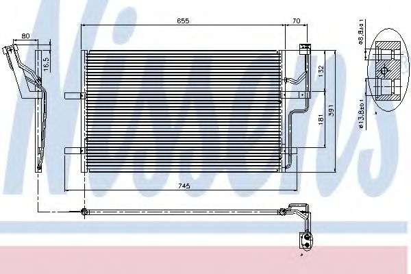 Radiator aer conditionat MAZDA 3 limuzina (BK) (19