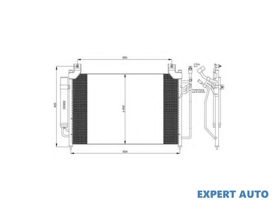 Radiator aer conditionat Mazda CX-7 (ER) 2006-2016 #8 08253019
