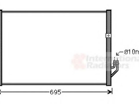 RADIATOR AER CONDITIONAT NISSAN MURANO Z51