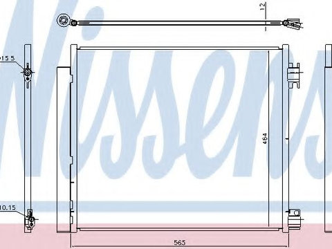 Radiator aer conditionat NISSAN X-TRAIL (T32_) (2013 - 2016) NISSENS 940546