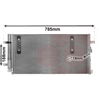 Radiator aer conditionat PEUGEOT 106 2 1996->2002 pentru 1.0 i, 1.0 i KID, perioada 1996 1997 1998 1999 PIESA NOUA de la serie sasiu 8576, grosime mm 16, diametru evacuare mm 8, latime mm 311, lungime fagure mm 543, cu filet intrare 3/4 Inch-16 UNF,