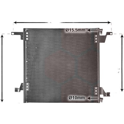 Radiator aer conditionat RENAULT MASTER 3 2010-> pentru 2.3 dCi 135 RWD , perioada 2014 2015 2016 2017 2018 2019 PIESA NOUA grosime mm 16, diametru admisie mm 15, diametru evacuare mm 10, latime mm 353, lungime fagure mm 775,