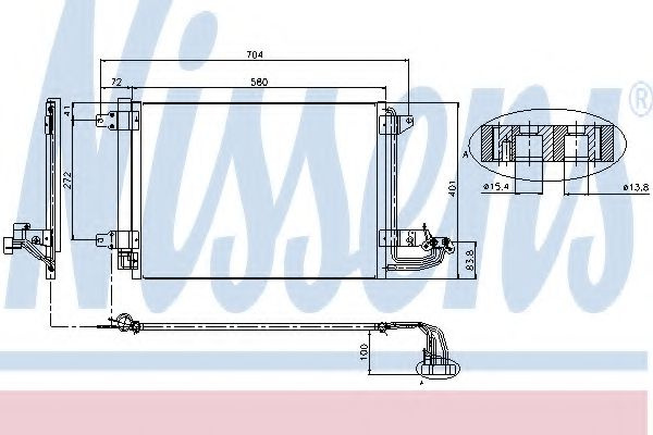 Radiator aer conditionat VW GOLF 6 (5K1) (2008 - 2