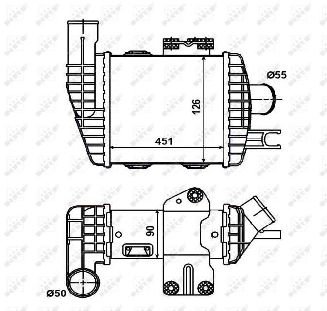 Radiator Aer intercooler Hyundai Tucson 
