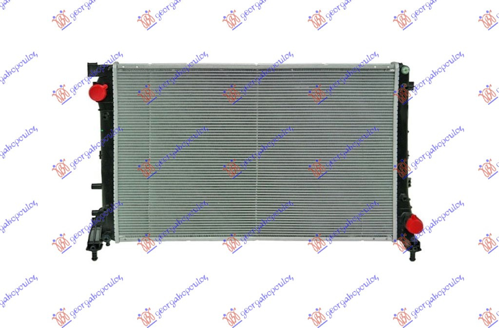 RADIATOR APA 1.4 16V ABARTH (62x39.5) BENZINA - FIAT 500 07-15, FIAT, FIAT 500 07-15, 020206320