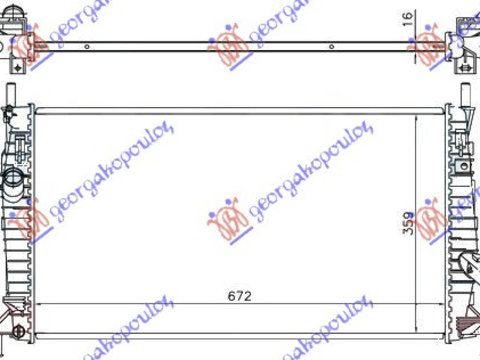 RADIATOR APA 1,6-1,8-2,0TDCi-2,5 ST(67x38)M/ - VOLVO C30 10-, VOLVO, VOLVO C30 10-, 854106310