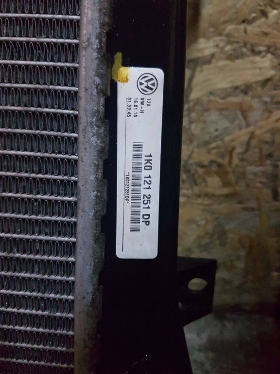 Radiator apa 1k0121251dp vw golf 5 plus 