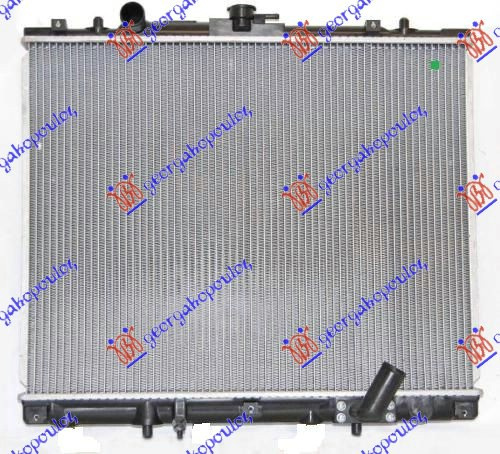 RADIATOR APA 2.5 (63,9x50) MITSUBISHI L200 2002, 2003, 2004, 2005, 2006