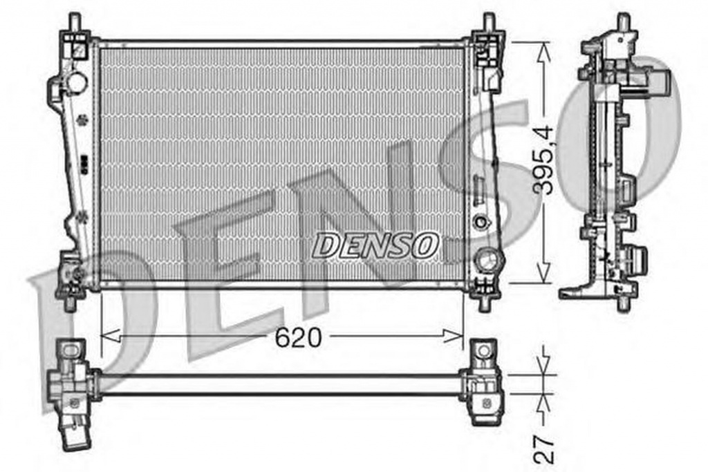 Radiator apa ALFA ROMEO GIULIETTA 940 DENSO DRM01007