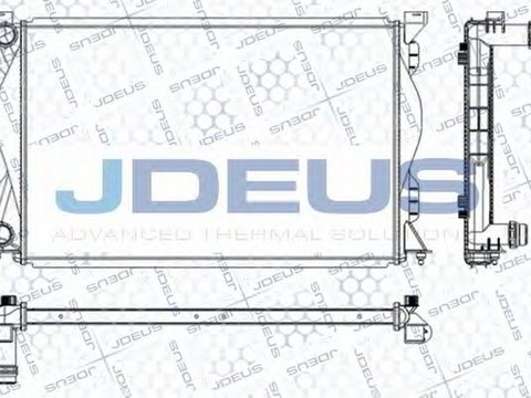 Radiator apa AUDI A6 4F2 C6 JDEUS RA0010390