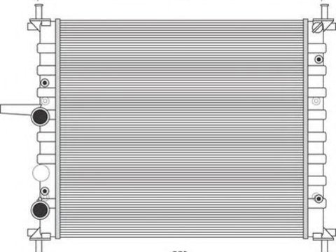 Radiator apa AUDI A6 Avant 4B5 C5 MAGNETI MARELLI 350213895000