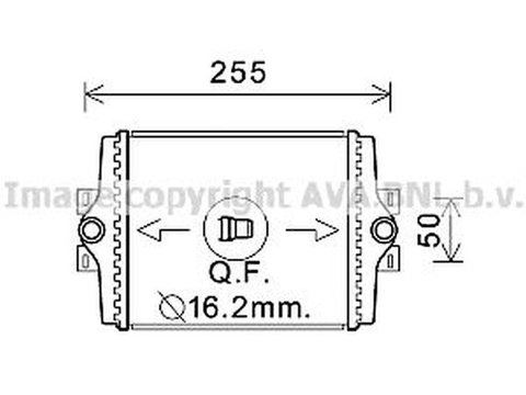 Radiator apa BMW 3 Touring F31 AVA BW2450