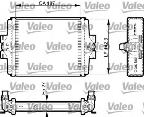 Radiator apa BMW Seria 4 Cabriolet (F33, F83) (2013 - 2016) VALEO 735467