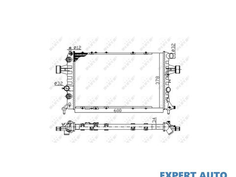 Radiator apa BMW Seria 5 (2001-2010) [E60] #3 01073056