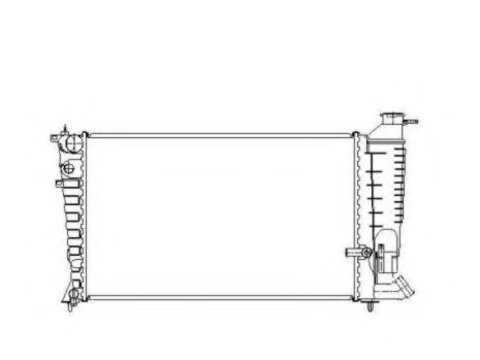 Radiator apa CITROËN ZX Estate (N2) (1993 - 1998) NRF 50474