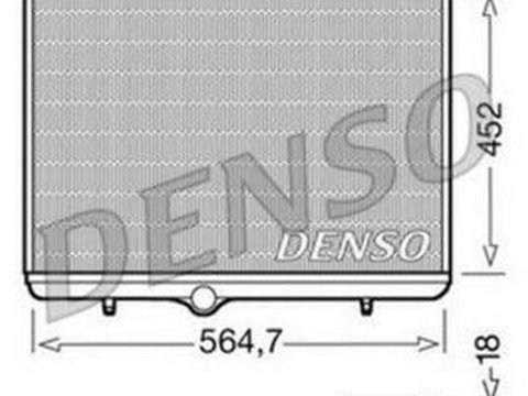 Radiator apa CITROEN C3 Picasso DENSO DRM21055