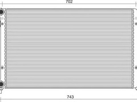 Radiator apa CITROEN C4 Picasso I UD MAGNETI MARELLI 350213854000