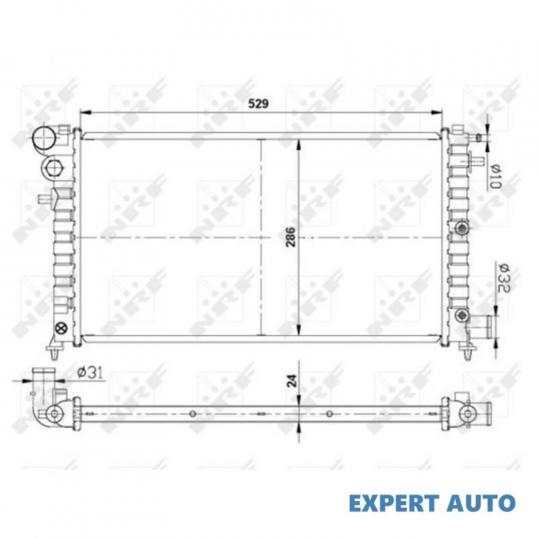 Radiator apa Citroen SAXO (S0, S1) 1996-2004 #2 01