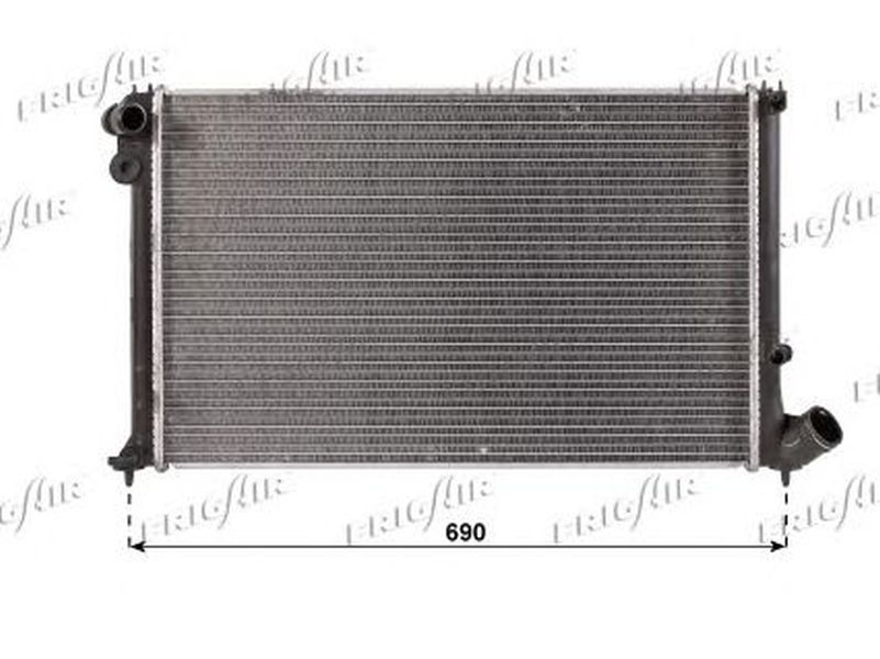 Radiator apa CITROEN XANTIA Break X2 FRIGAIR 01033