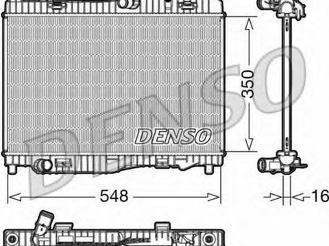 Radiator apa FORD ECOSPORT DENSO DRM10006