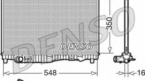 Radiator apa FORD ECOSPORT DENSO DRM1000