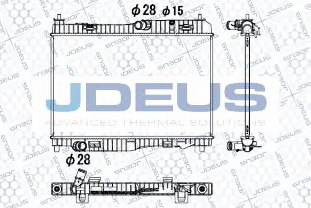 Radiator apa FORD ECOSPORT JDEUS 012M36