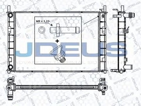 Radiator apa FORD FUSION JU JDEUS RA0121080