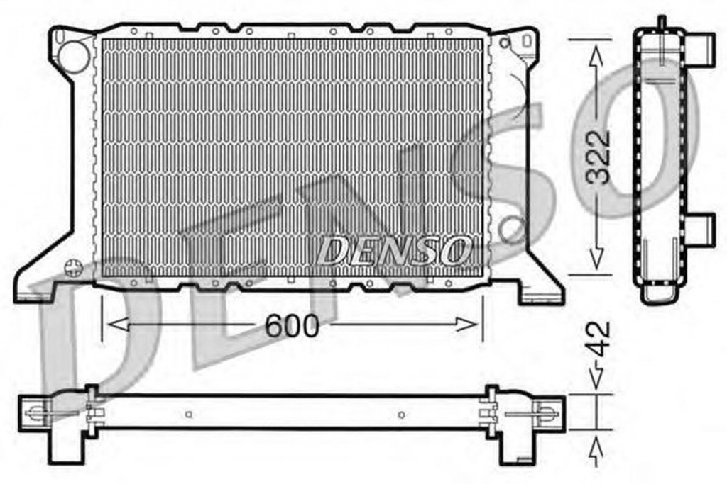 Radiator apa FORD TRANSIT TOURNEO DENSO DRM10098